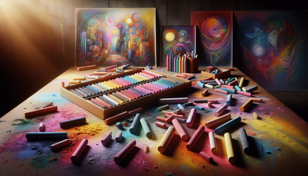 Exploring the Artistry of Vibrant Colorful Chalk Sets