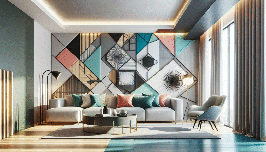 Transform Spaces with a Geometric Accent Wall Design