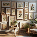 Creating a Timeless Vintage Botanical Gallery Wall