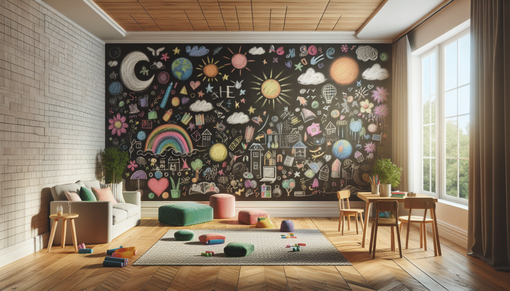 Creating Non-Toxic Chalkboard Walls for Kids' Rooms