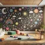 Creating Non-Toxic Chalkboard Walls for Kids' Rooms