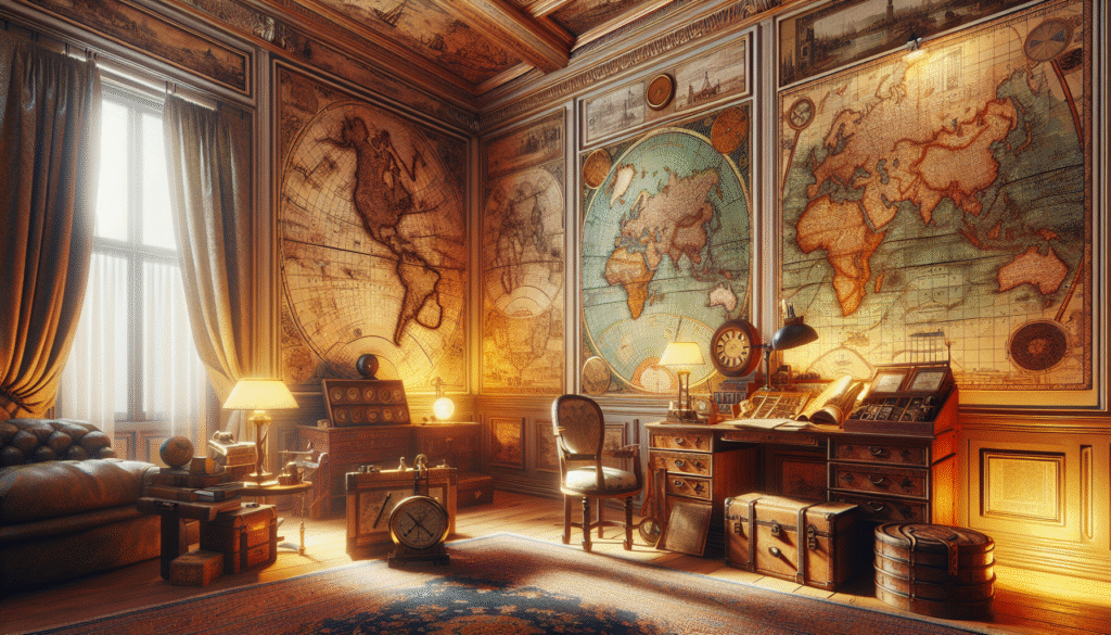 Exploring Antique Map Wallpaper: A Timeless Decor Choice