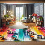 Enhance Spaces with Removable Accent Panels and Paint Cans