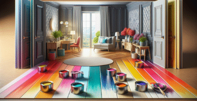 Enhance Spaces with Removable Accent Panels and Paint Cans