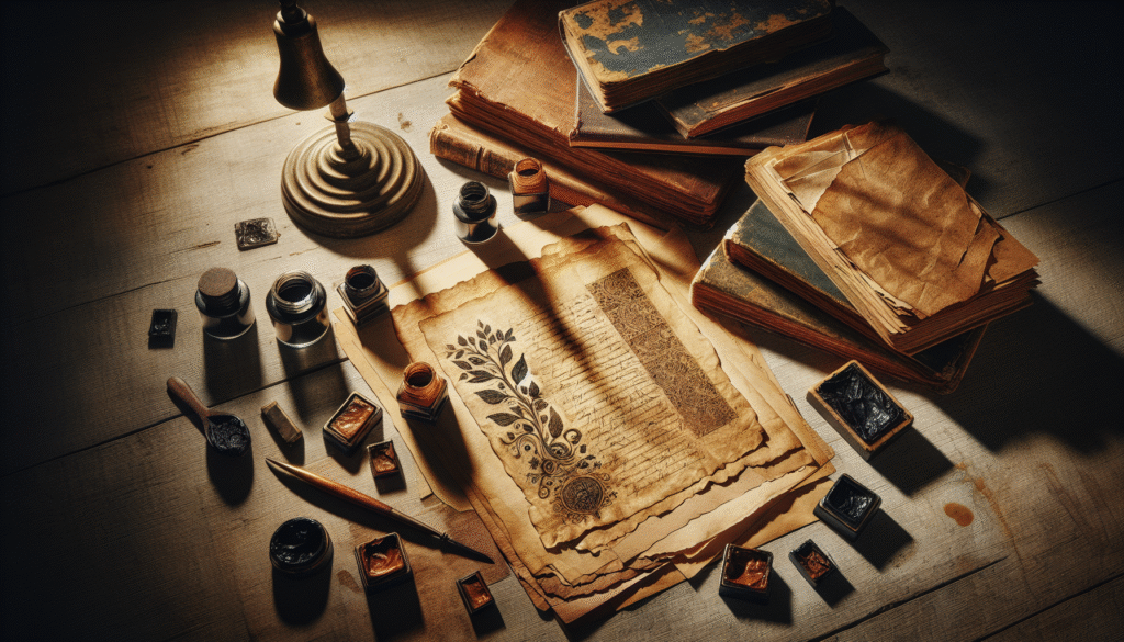 Master the Art of Aging Paper with Distressing Ink Kits