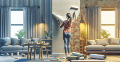 Best Rooms for Peel-and-Stick Wallpaper: Application Tips