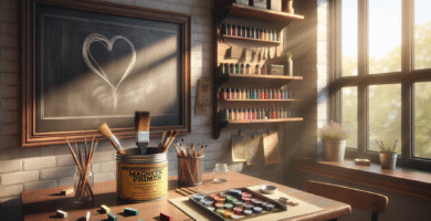 Magnetic Primer Hacks for a Chalkboard Paint Wall