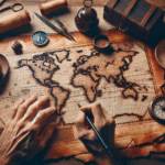 Master Faux-Aged Paper: Craft a Vintage Map Mural