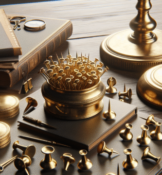 Elegance and Utility: Explore Brass Pushpin Sets Today