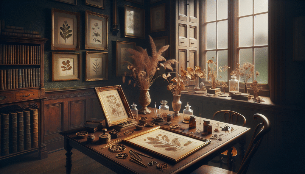 Victorian Herbarium: Frame Botanical Prints with Style