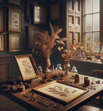 Victorian Herbarium: Frame Botanical Prints with Style
